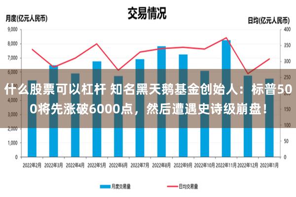 什么股票可以杠杆 知名黑天鹅基金创始人：标普500将先涨破6000点，然后遭遇史诗级崩盘！