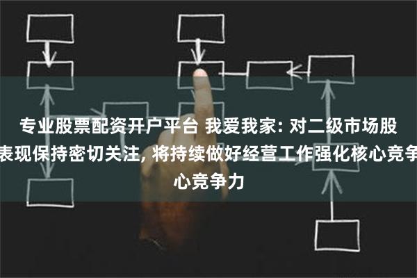 专业股票配资开户平台 我爱我家: 对二级市场股价表现保持密切关注, 将持续做好经营工作强化核心竞争力