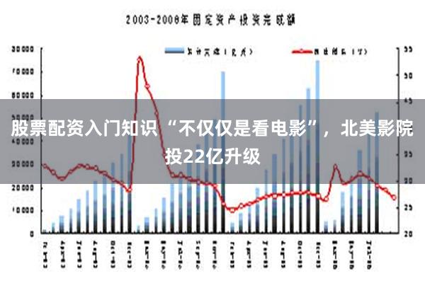 股票配资入门知识 “不仅仅是看电影”，北美影院投22亿升级